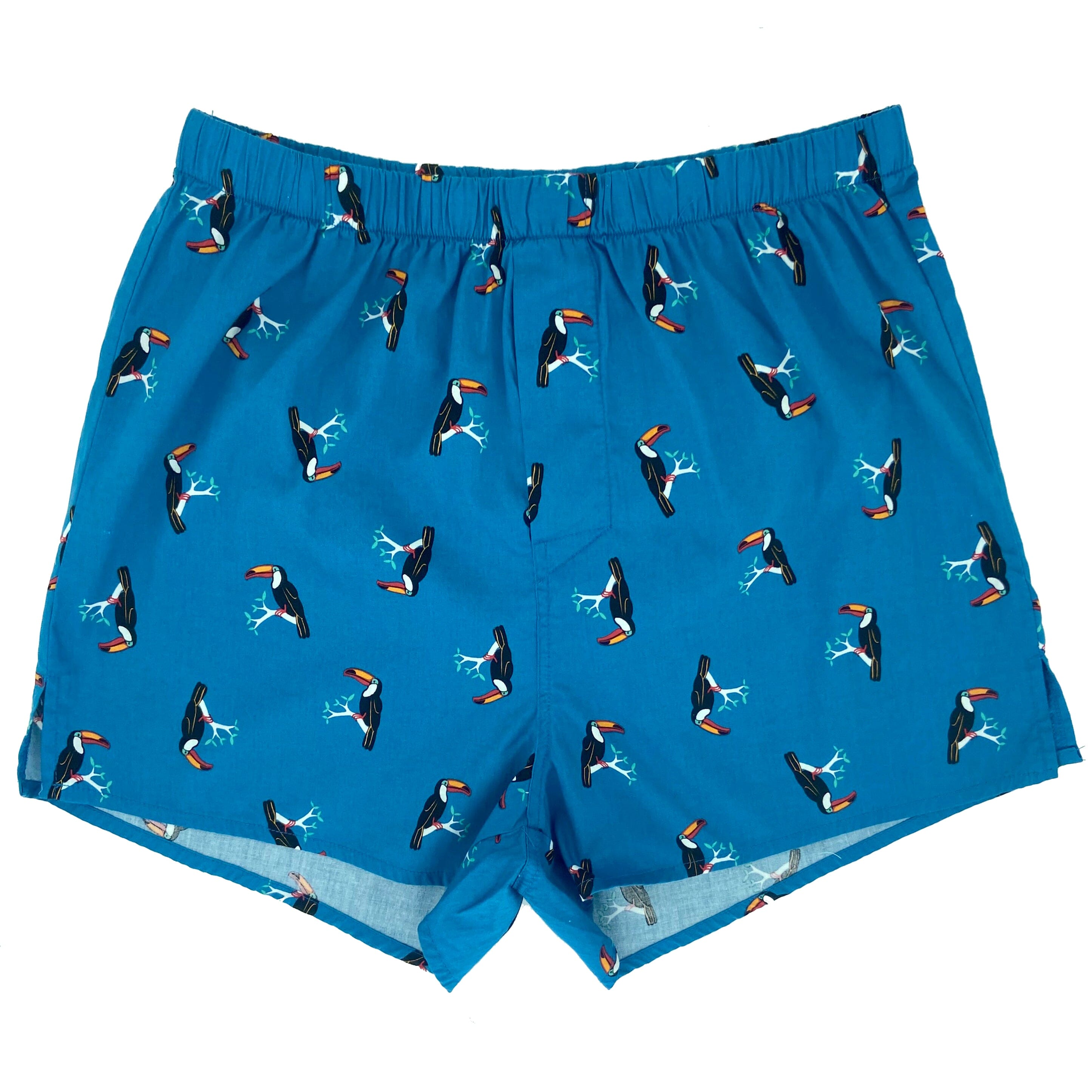 Men's Classic Toucan Tropical Bird Pattern Boxer Shorts Underwear