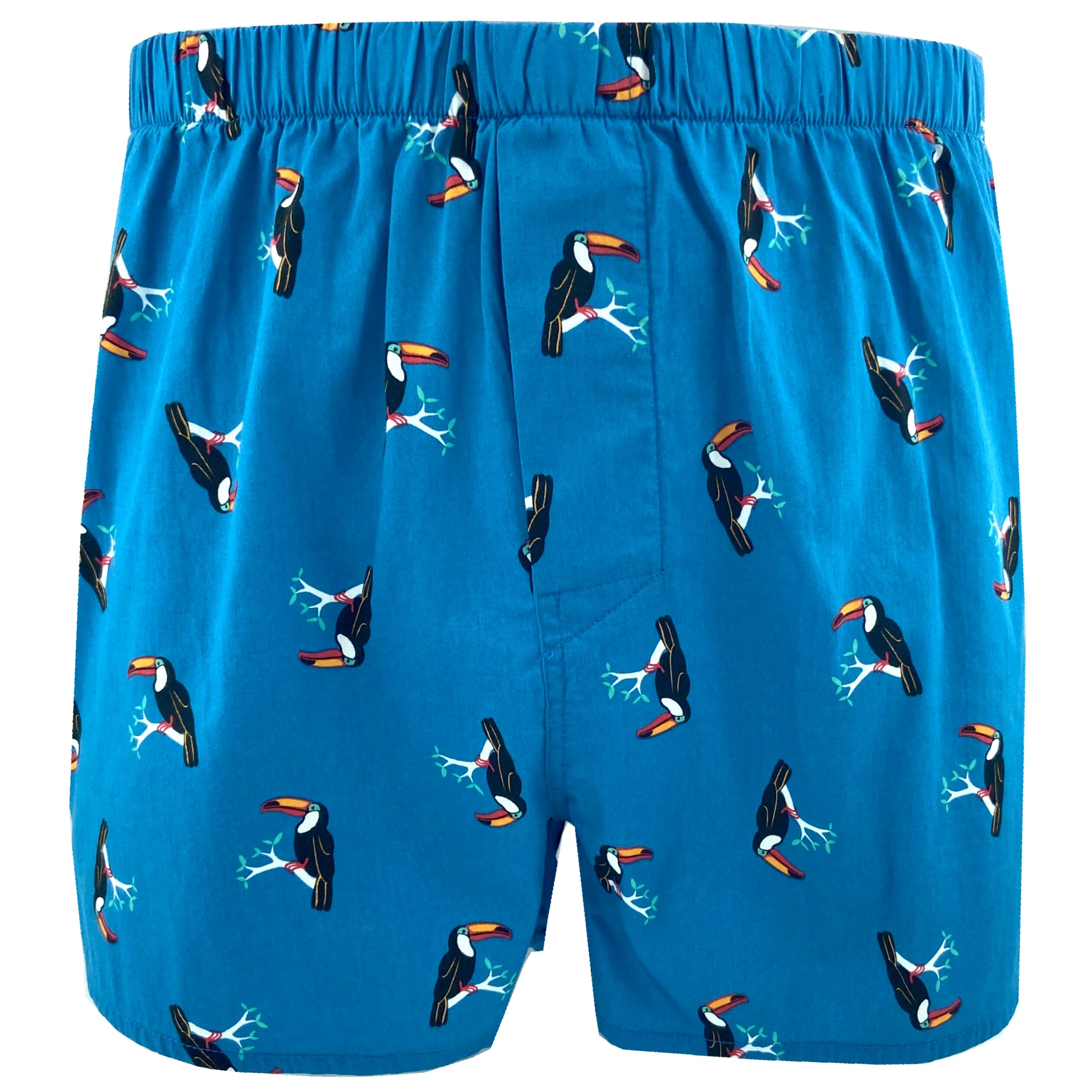 Men's Classic Toucan Tropical Bird Pattern Boxer Shorts Underwear