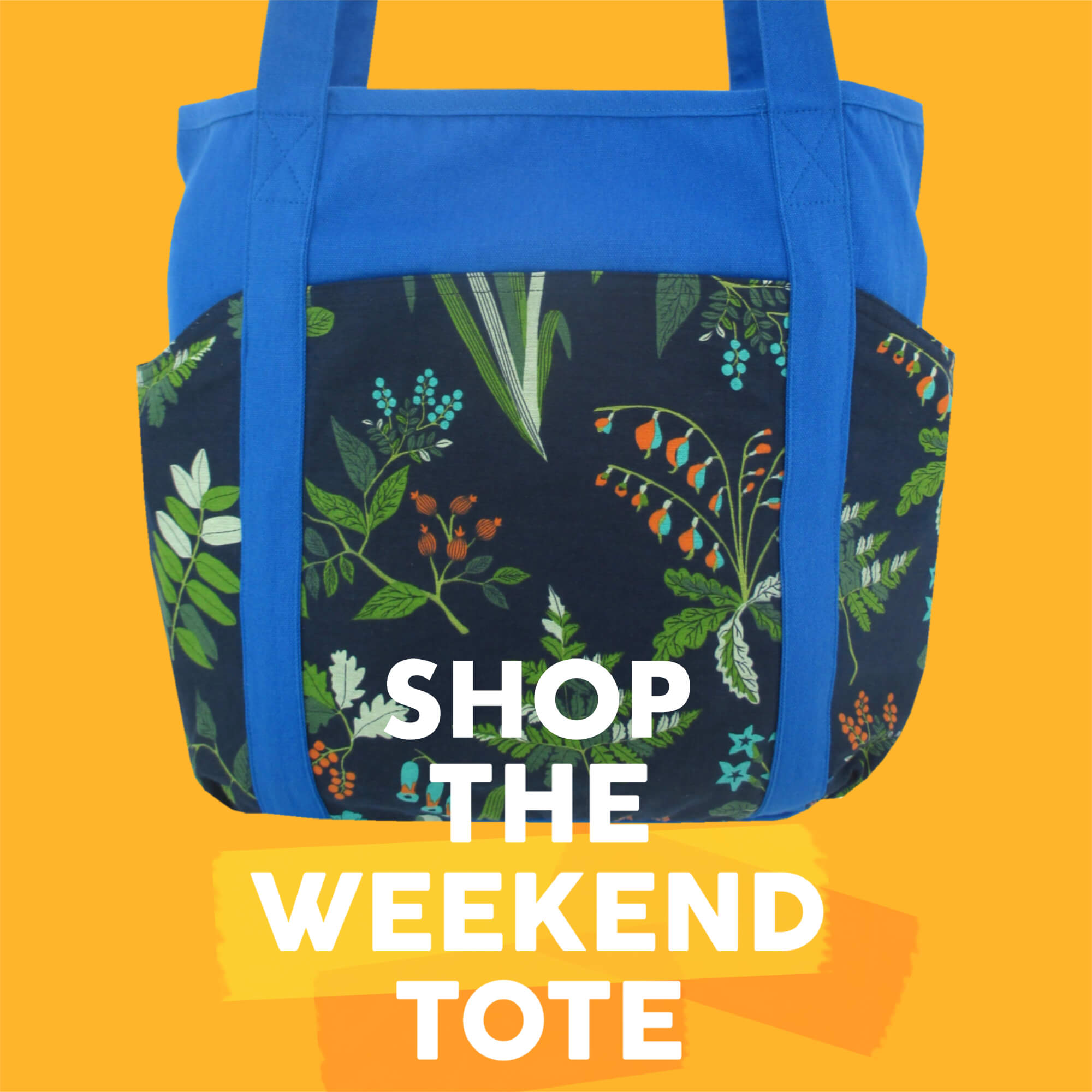 An all purpose utility tote with plenty of pockets and room for storage You'll be amazed at how much you can fit into our classic weekend tote. It features  two side pockets that are the perfect size for your water bottle and umbrella. And two additional front and back pockets so you'll always have easy access to the things you need in a hurry.