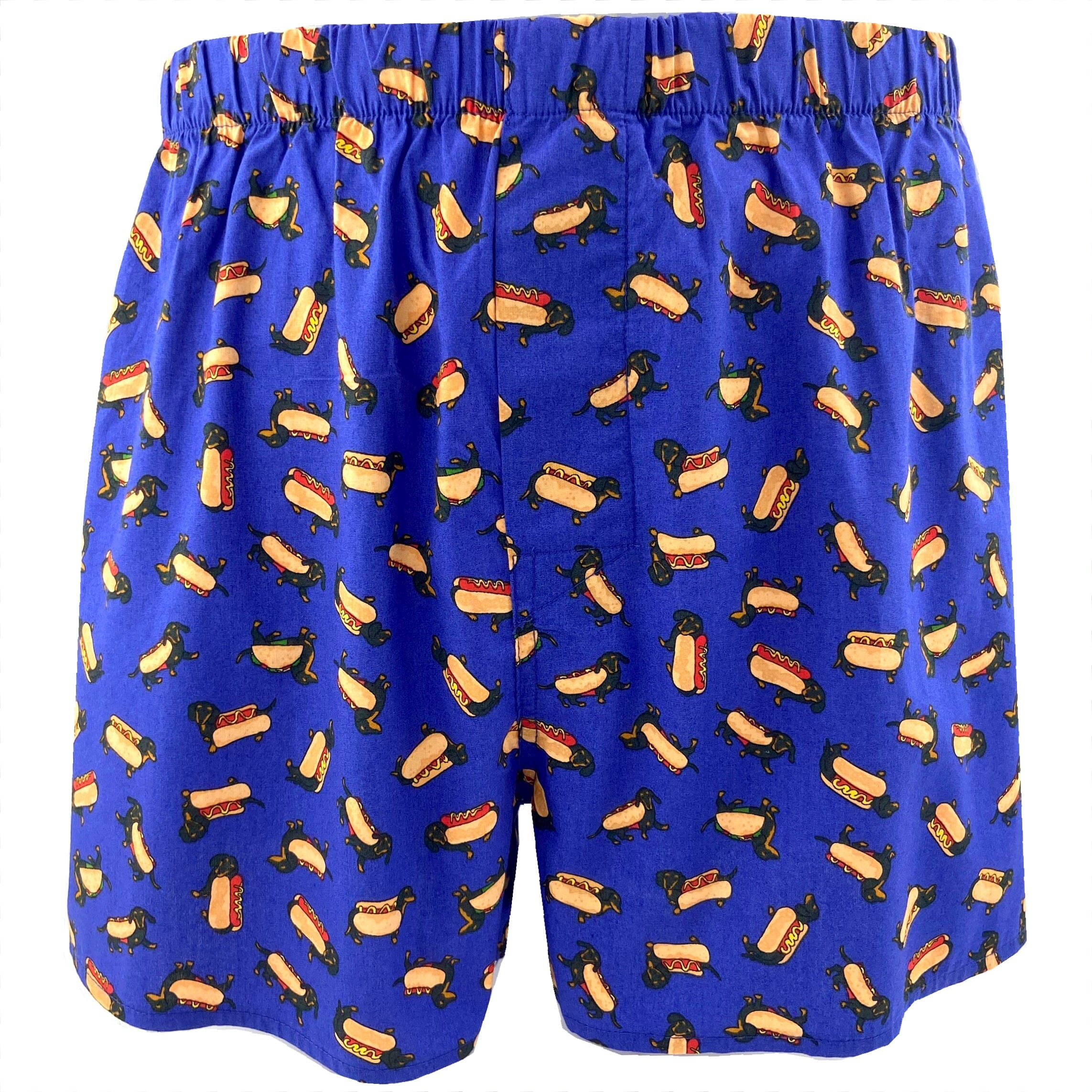 Fun Dachshund Dressed Up As Weiner Hotdogs All Over Print Boxer Shorts