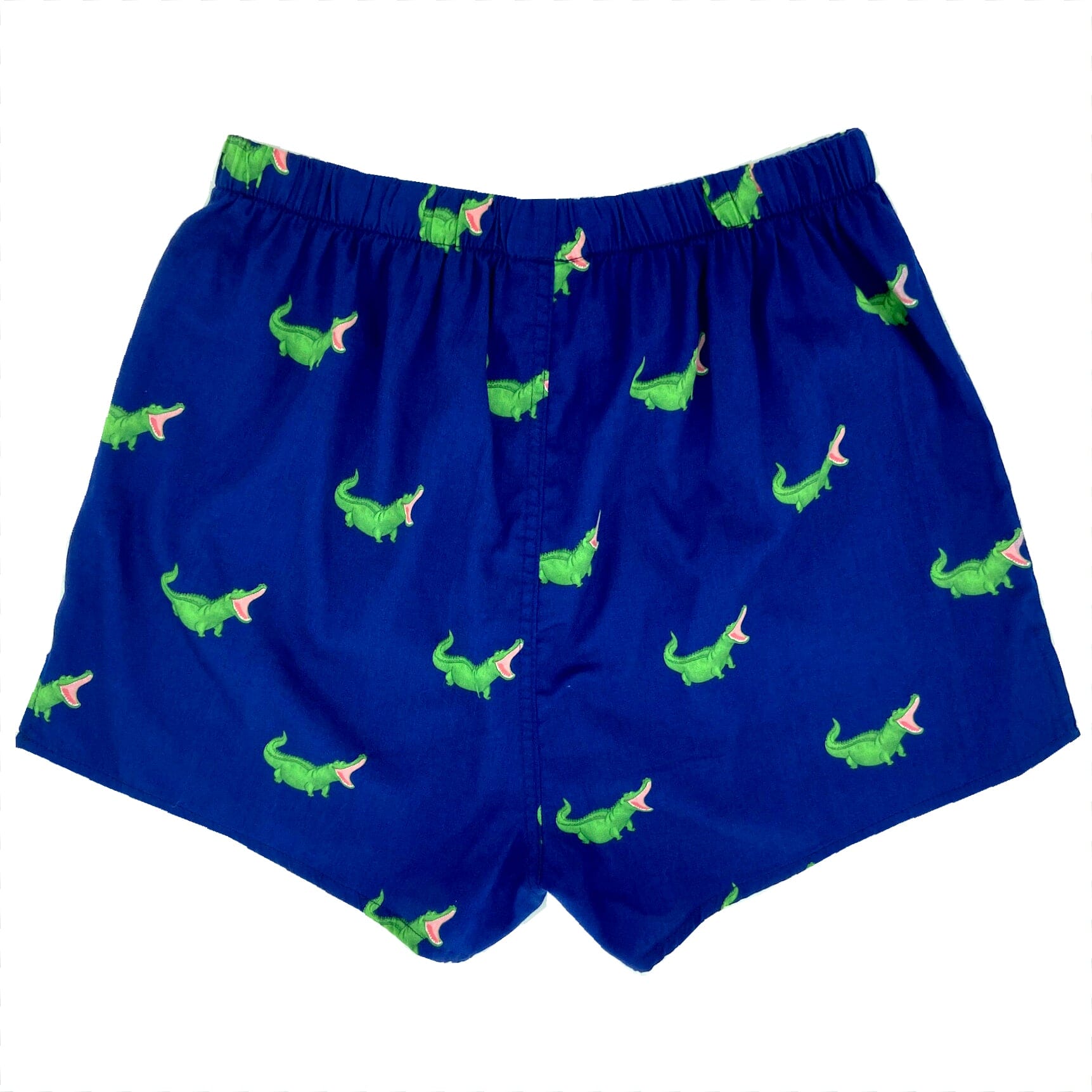 Dark Blue Crocodile Alligator All Over Print Boxer Shorts Underwear