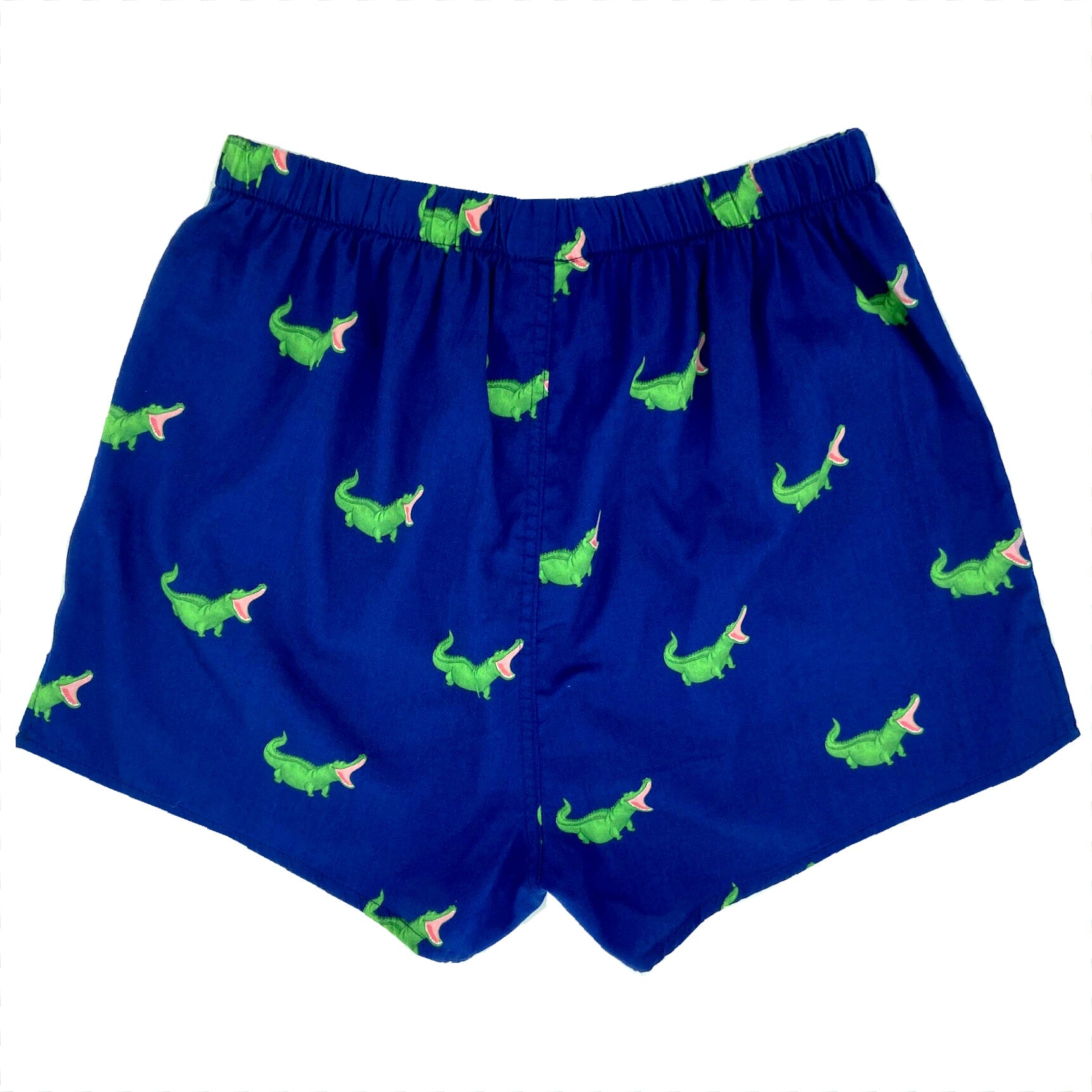 Dark Blue Crocodile Alligator All Over Print Boxer Shorts Underwear