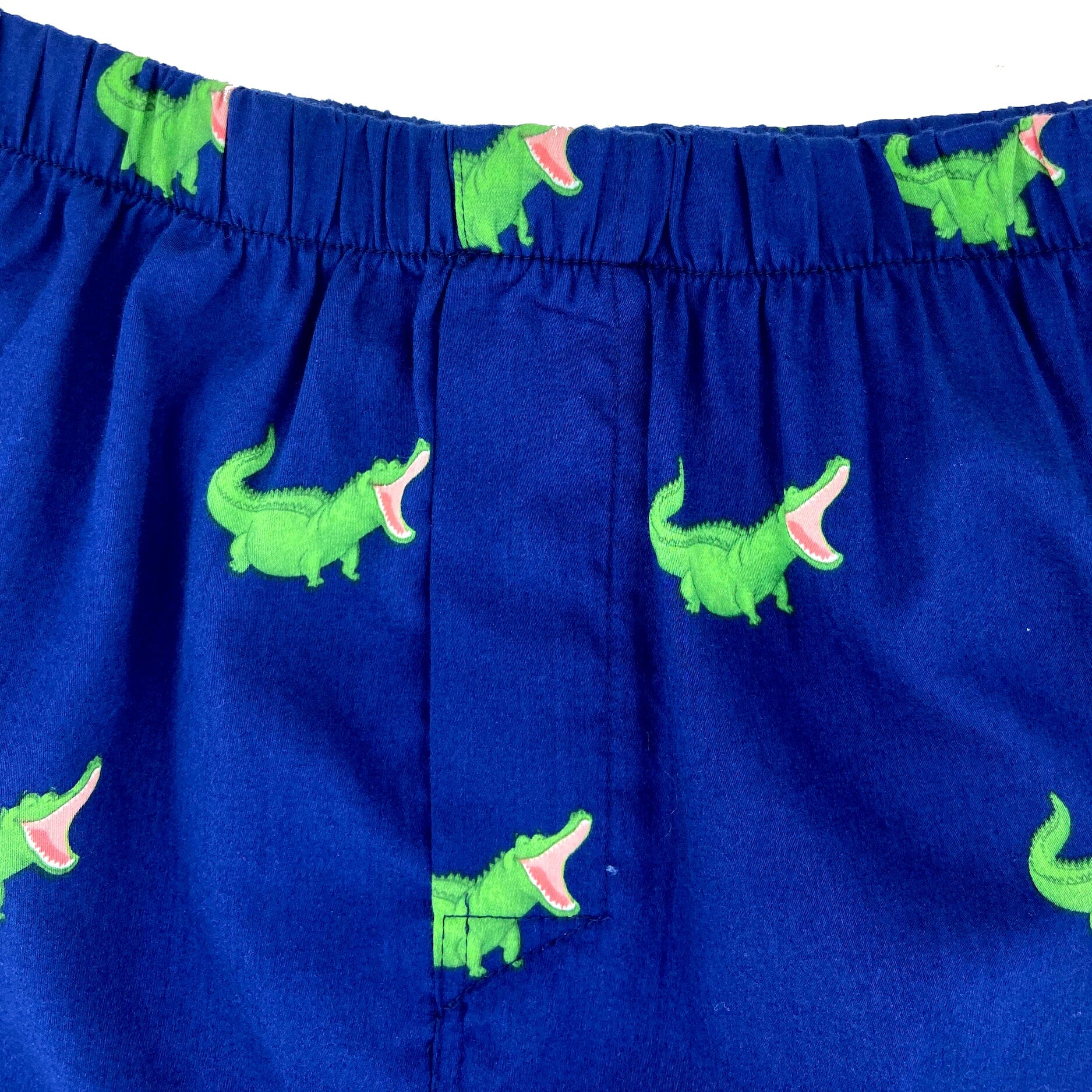 Dark Blue Crocodile Alligator All Over Print Boxer Shorts Underwear