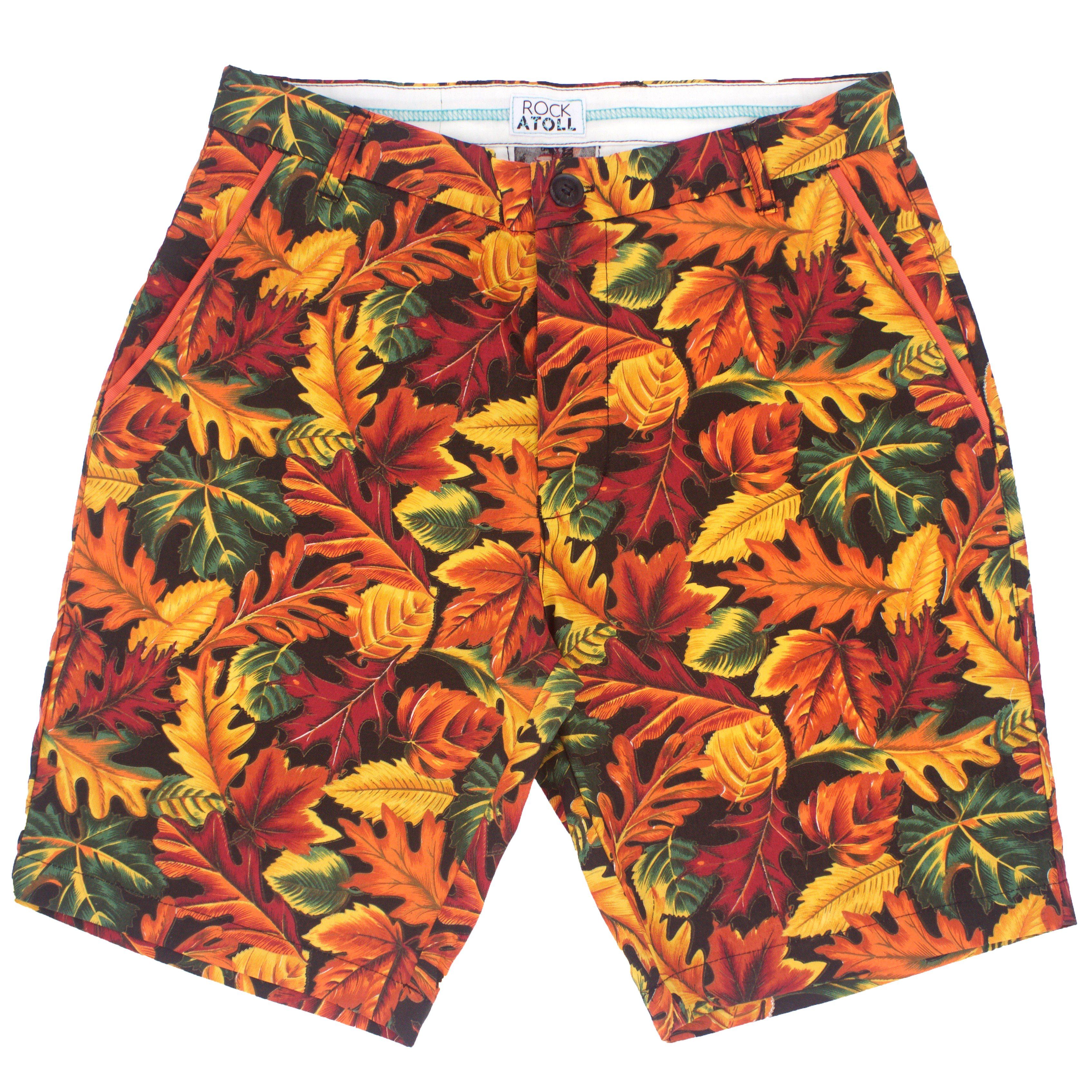 Autumn Fall Leaves All Over Print Men's Shorts