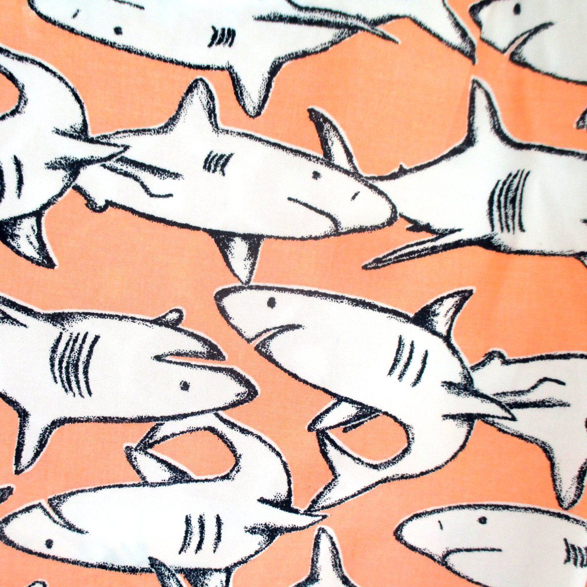 Womenswear Shark Pattern Bermuda Shorts for Women
