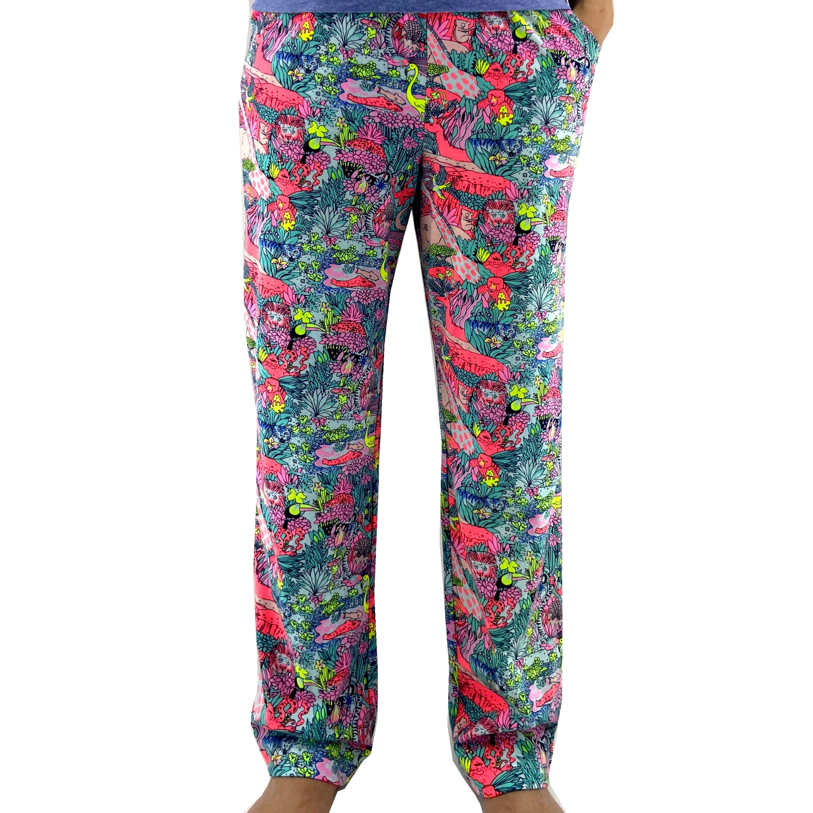 Women's Long Pajama Pants. Buy Colorful Patterned Lounge Pants Here