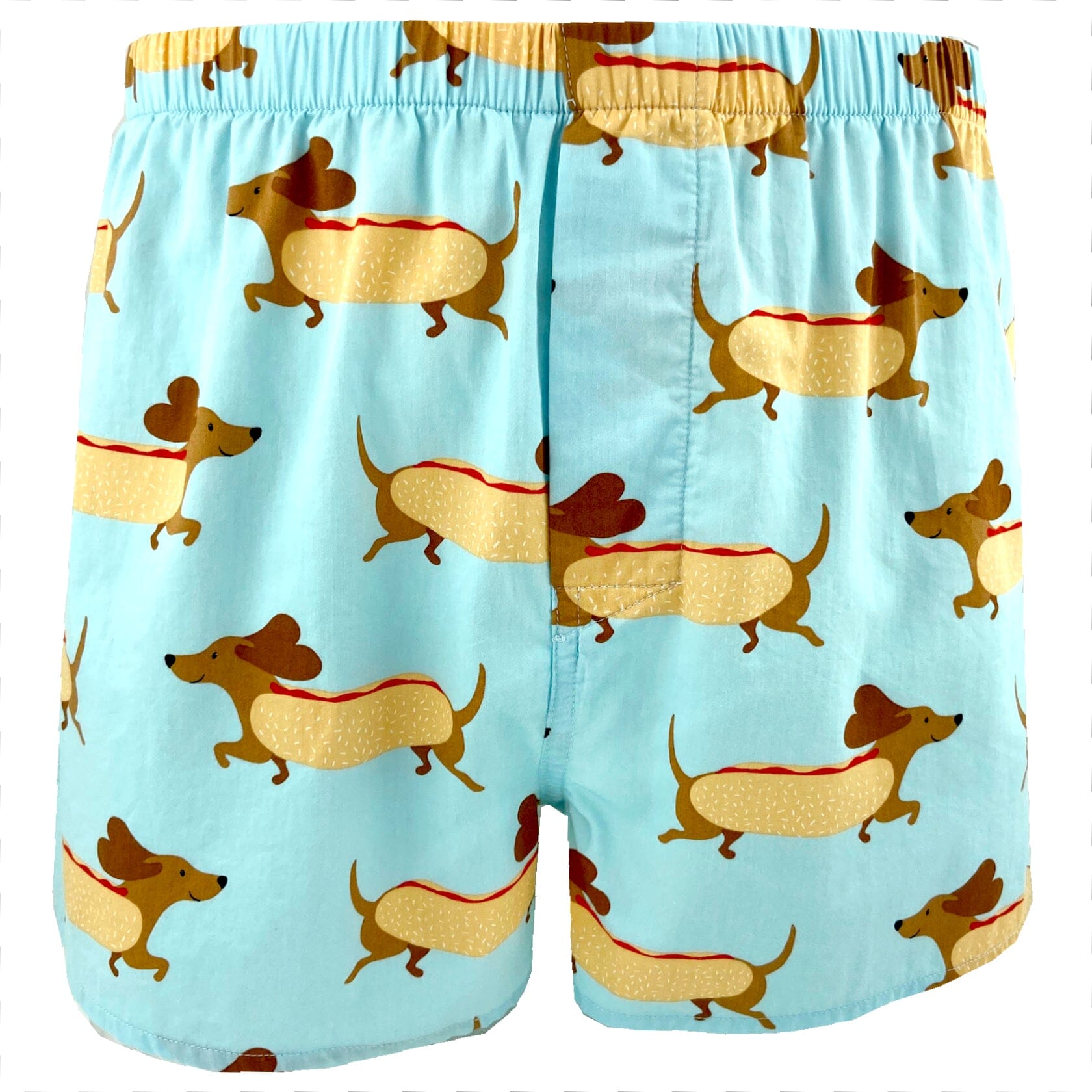 Cute Dachshund Sausage Weiner Hotdog All Over Print Boxer Shorts