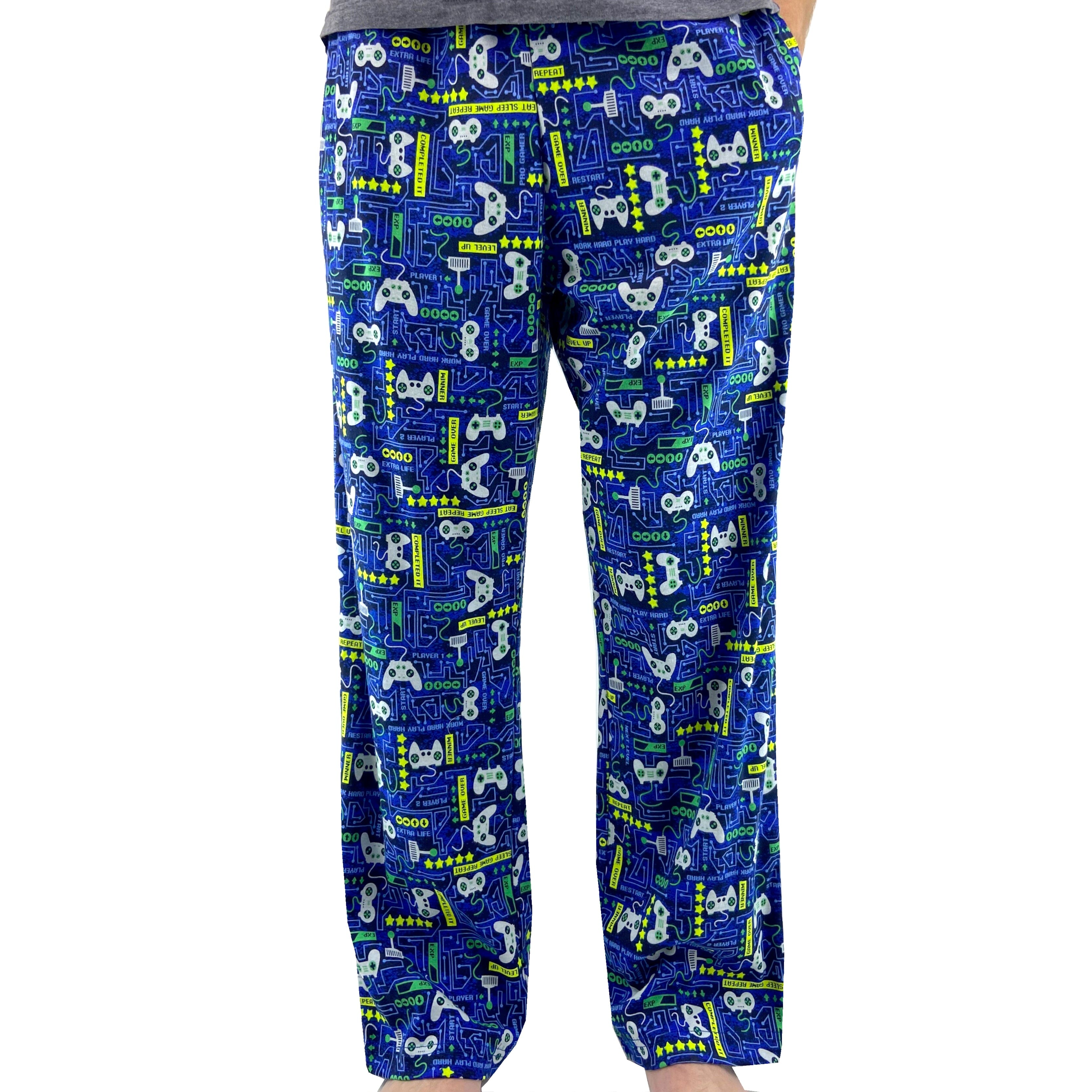 Real Essentials Men's 4-Pack Cotton Sleep Pants, Sizes S-3XL, Mens Pajamas  - Walmart.com