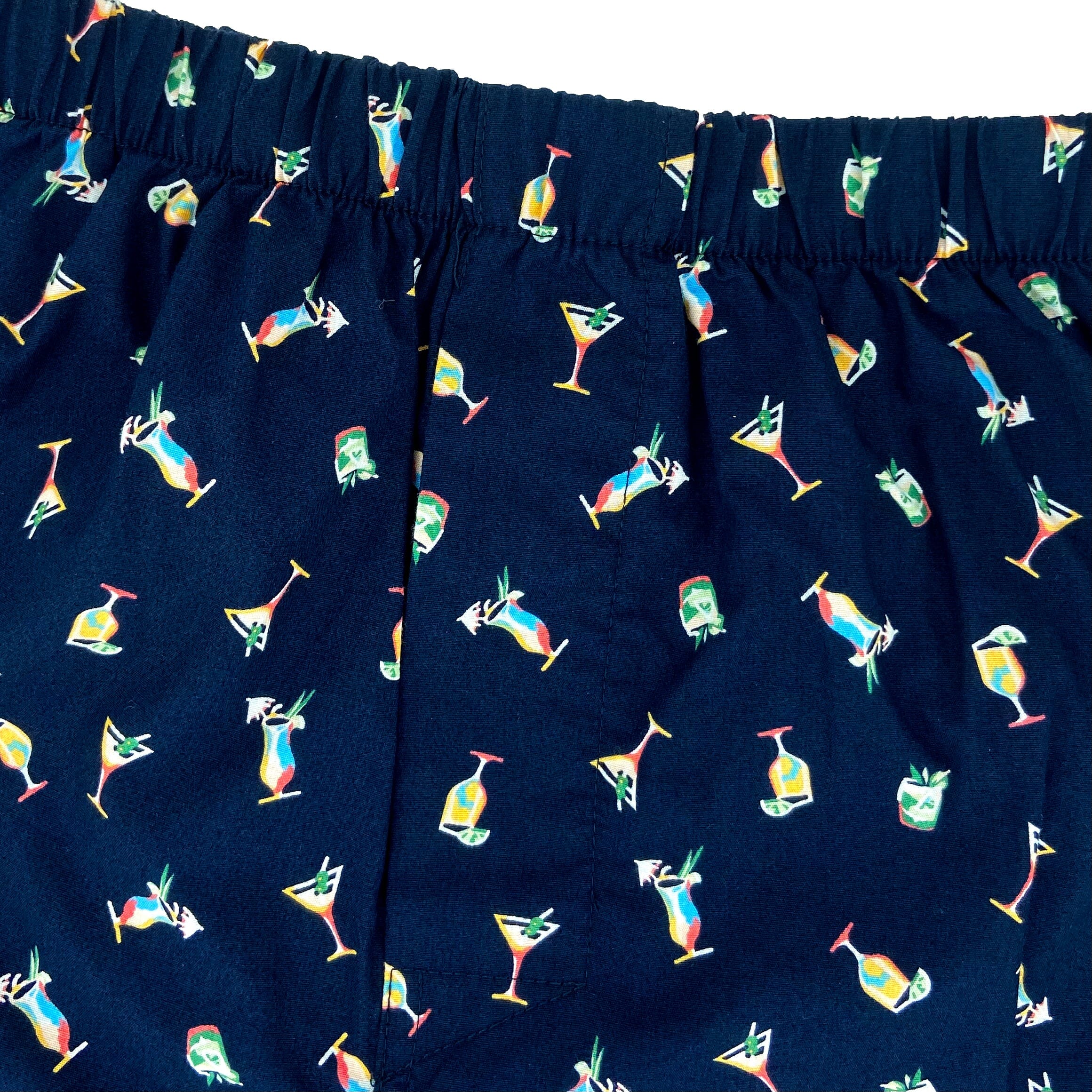 Buy Men's Cocktail Hour Drink Themed Martini Print Cotton Boxer Shorts