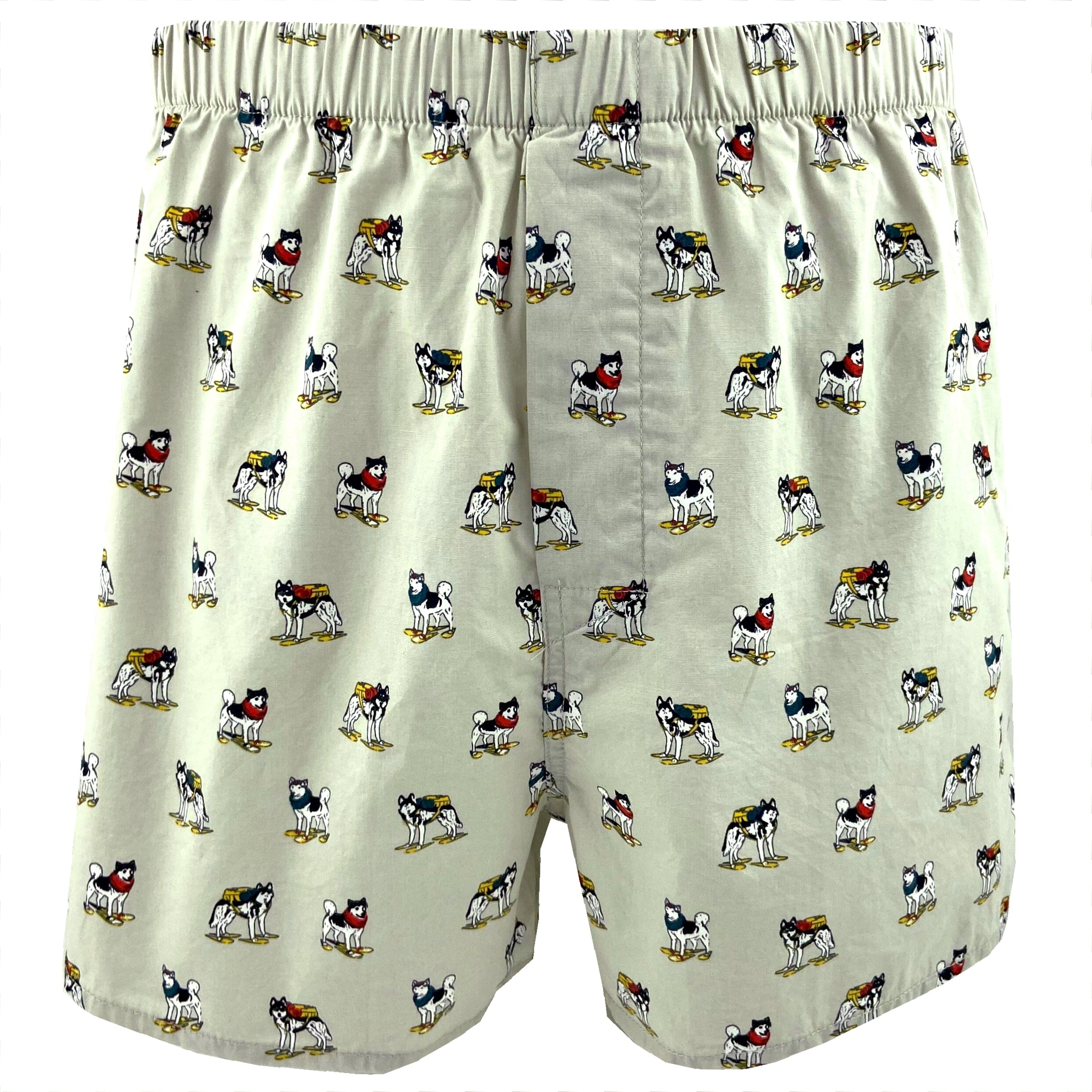 Husky Patterned Boxers For Men. Buy Men's Dog Print Boxer Shorts Here