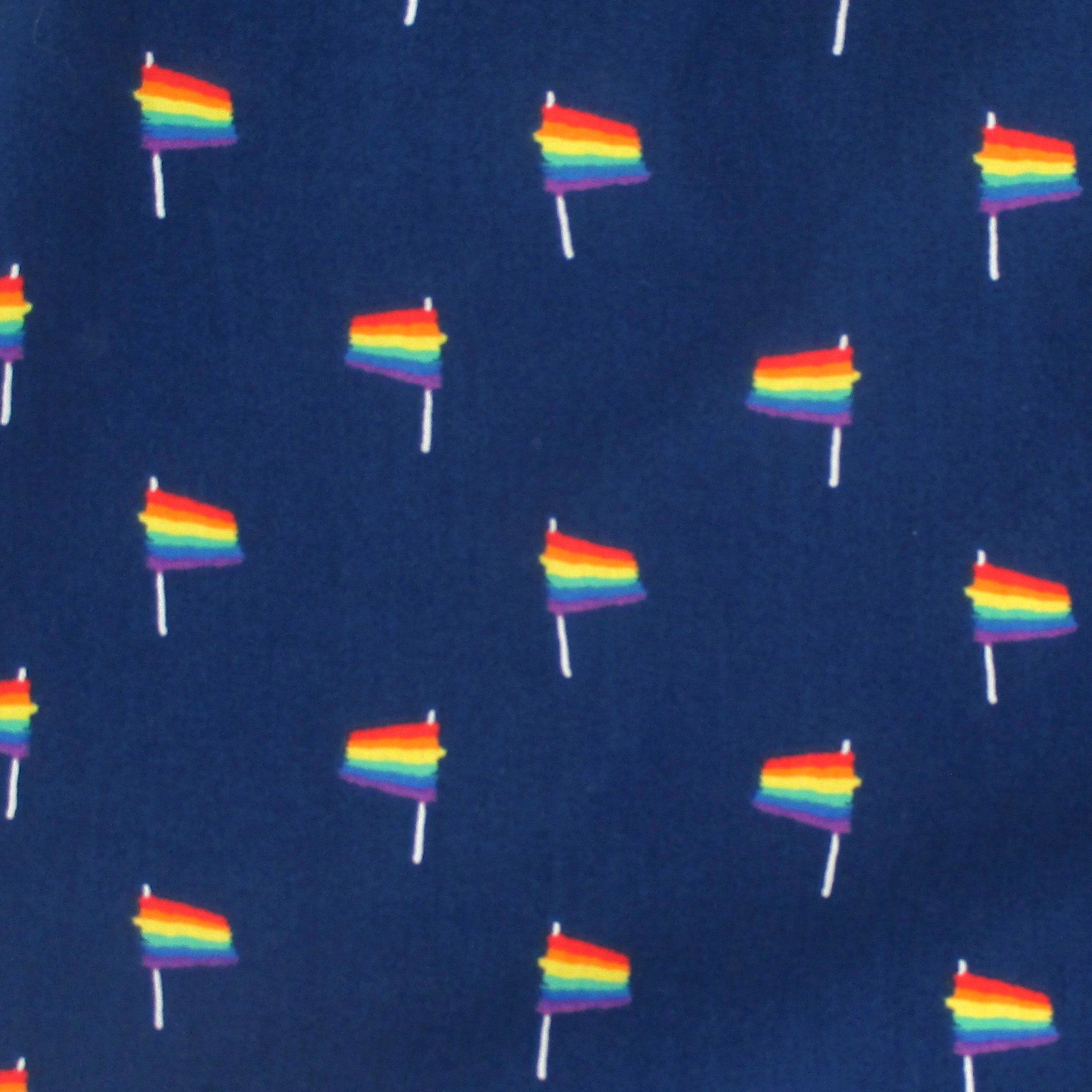 Lucky Rainbow Flag Print Boxer Shorts for Men