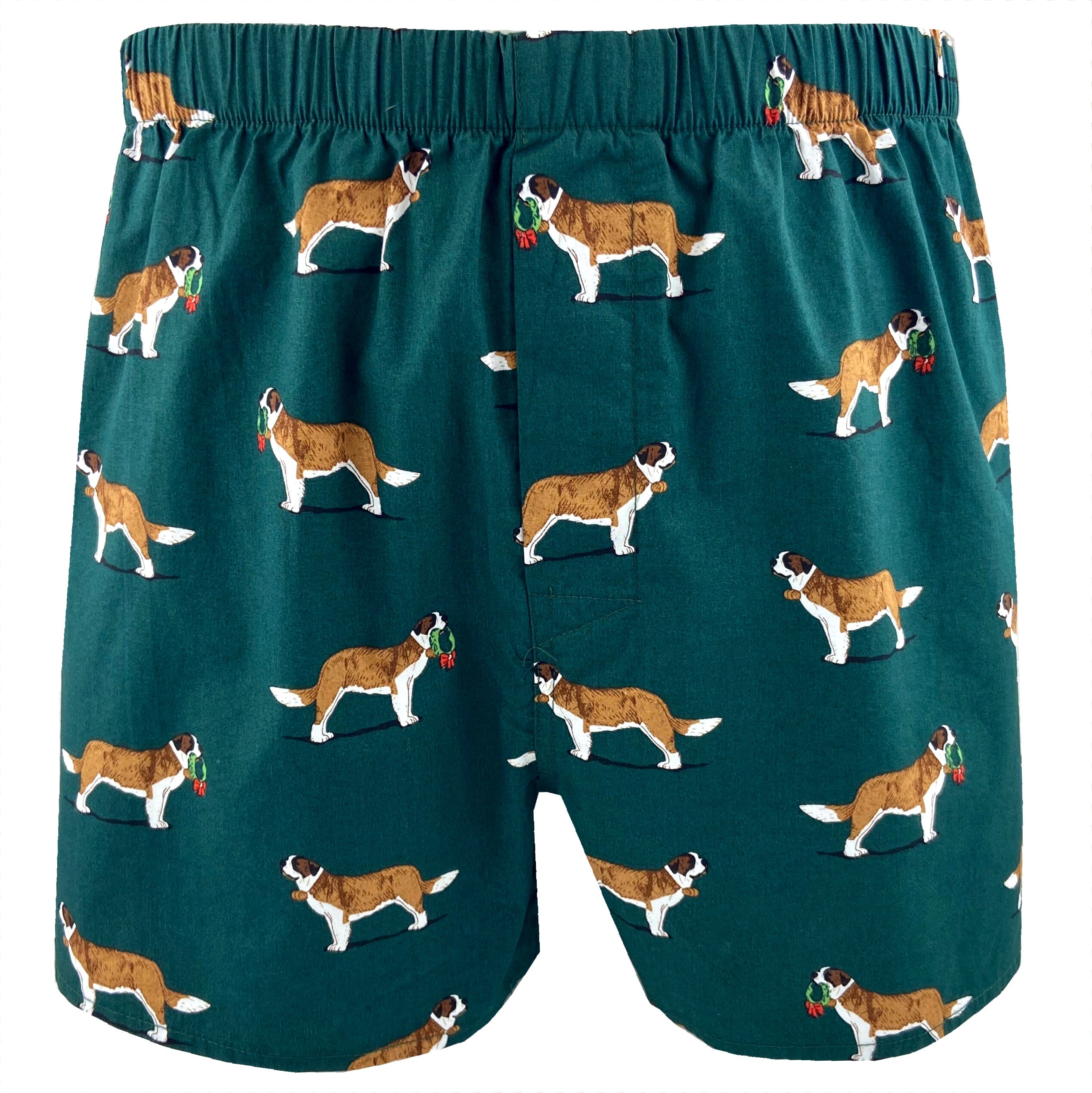 St. Bernard Boxers For Men. Buy Men's Dog Patterned Boxer Shorts Here