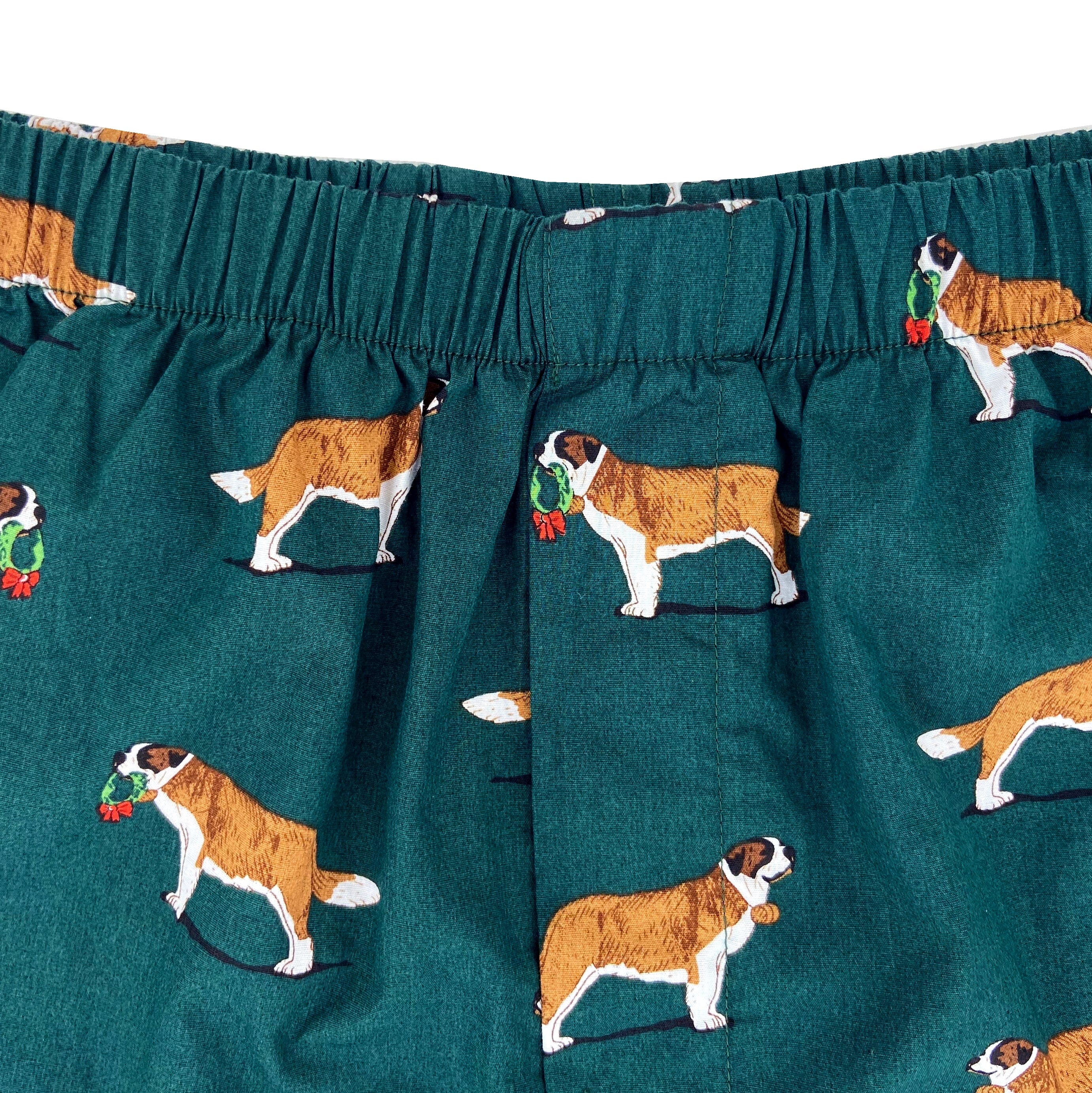 St. Bernard Boxers For Men. Buy Men's Dog Patterned Boxer Shorts Here