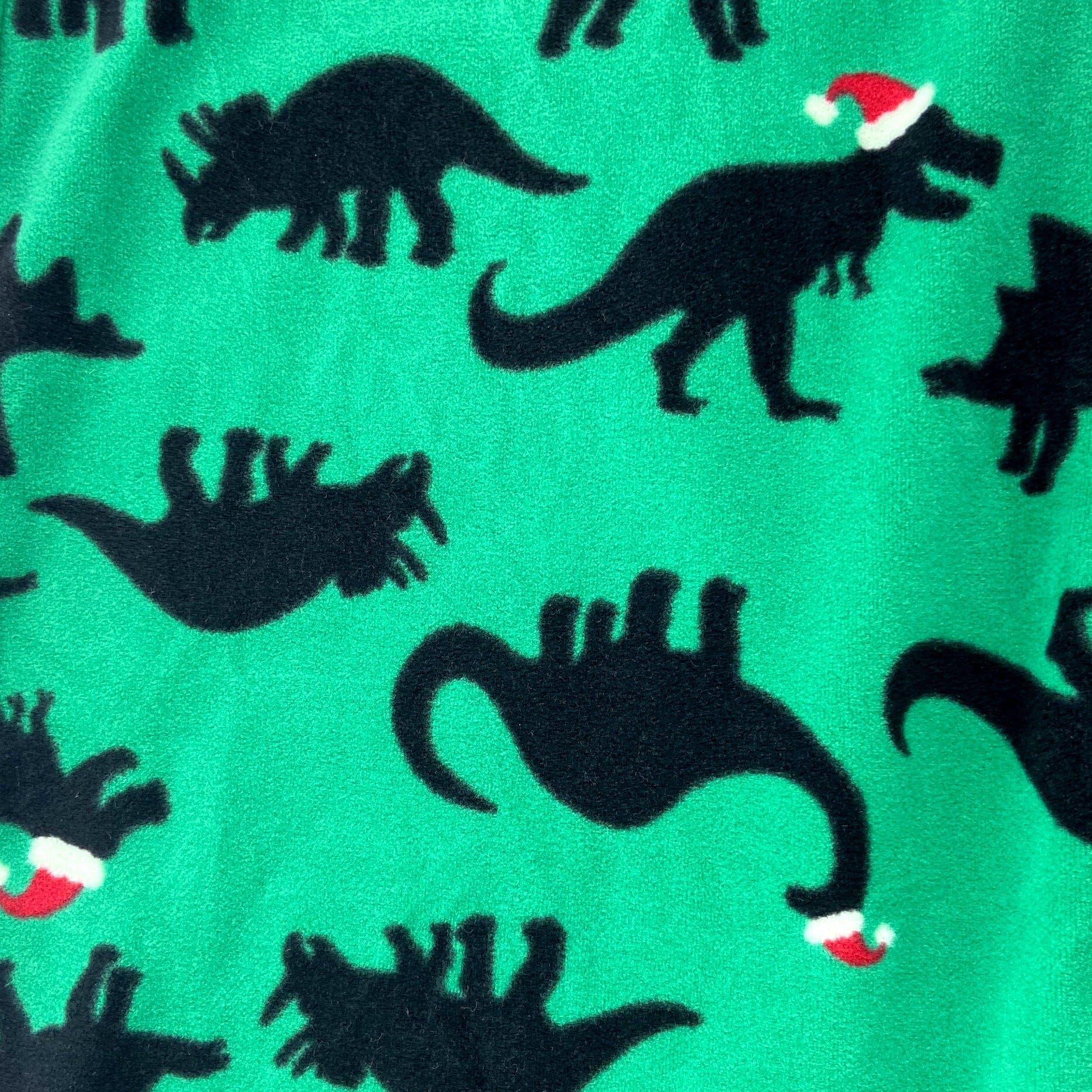 Men's Dinosaur Silhouette Patterned Ultra-Soft Fleece Pajama PJ Pants